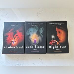 The Immortals by Alyson Noel Hardcover Books 3-5